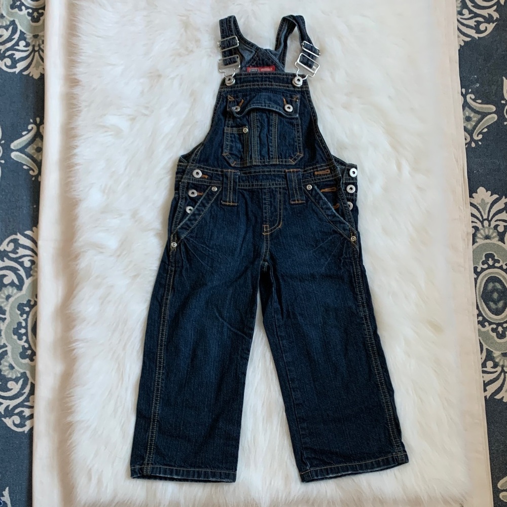 Faded Glory Dark Blue Kids Overalls